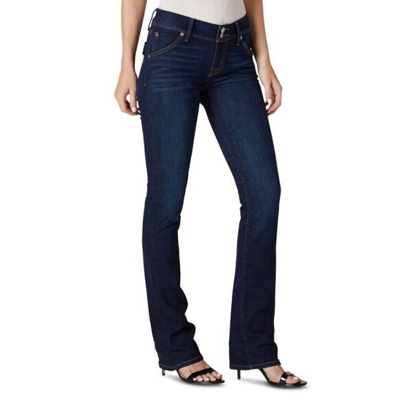 NWT Hudson Women's Jeans Beth Mid Rise Baby Boot Cut Sizes 24, 26 - Picture 1 of 13